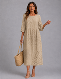 Danae | Vestido Bordado Casual