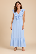 Ana | Vestido Largo Azul