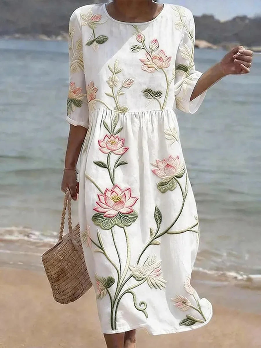 Vasiliki | Vestido Floral Casual