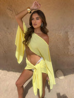 Beach | Conjunto De Top Y Pareo