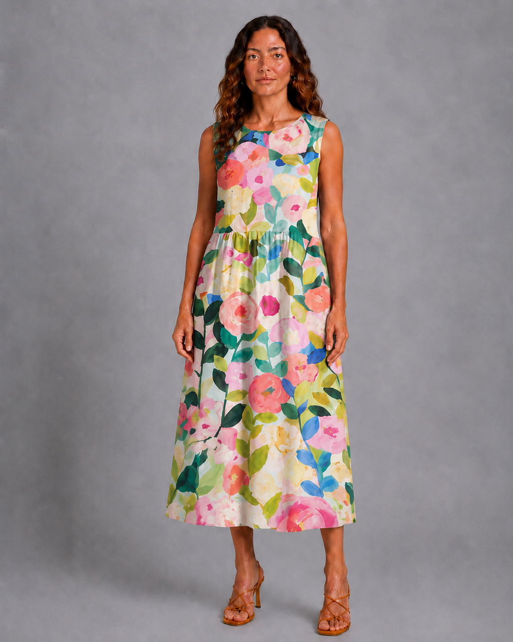 NADIA | Vestido Midi de Día