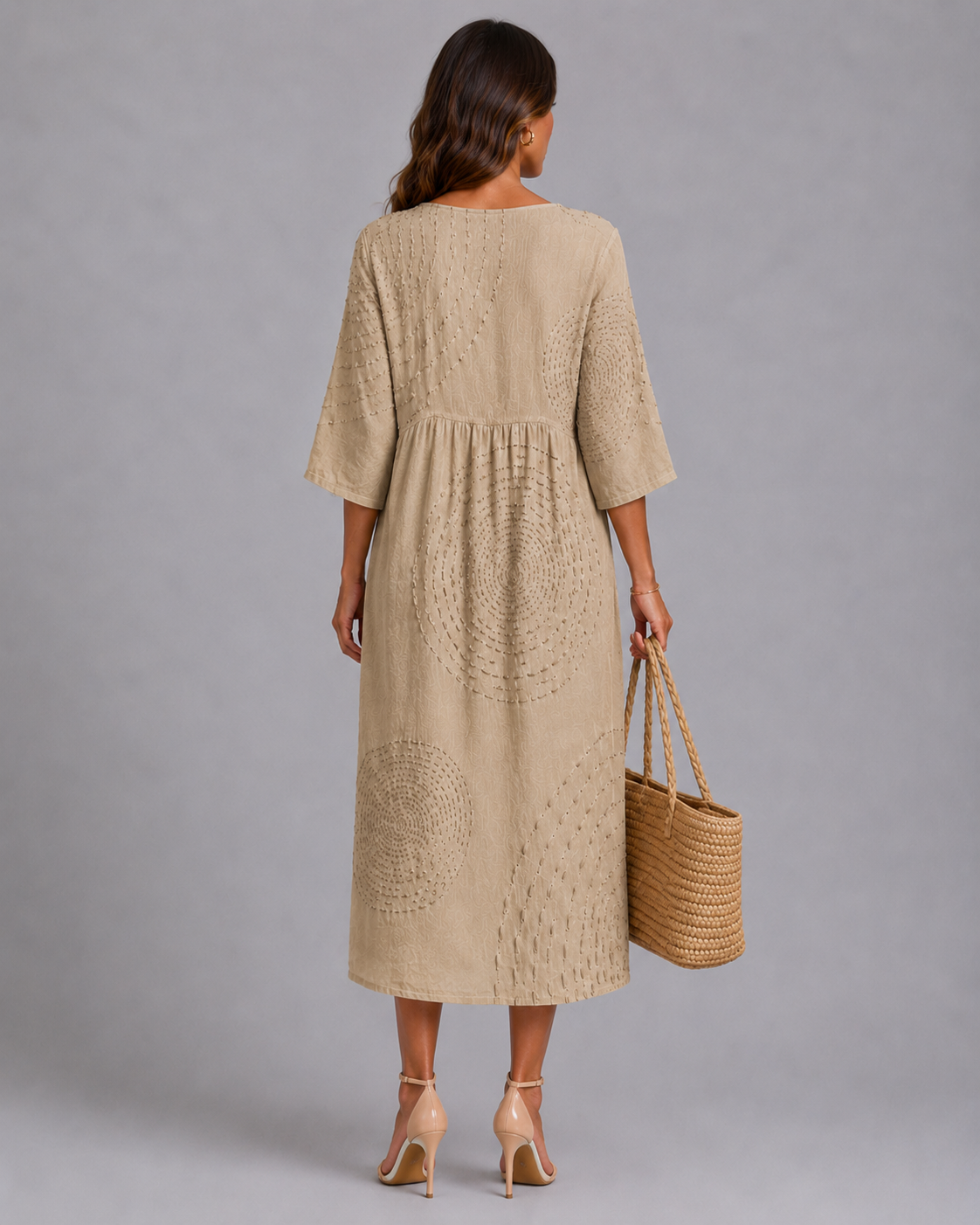 Danae | Vestido Bordado Casual