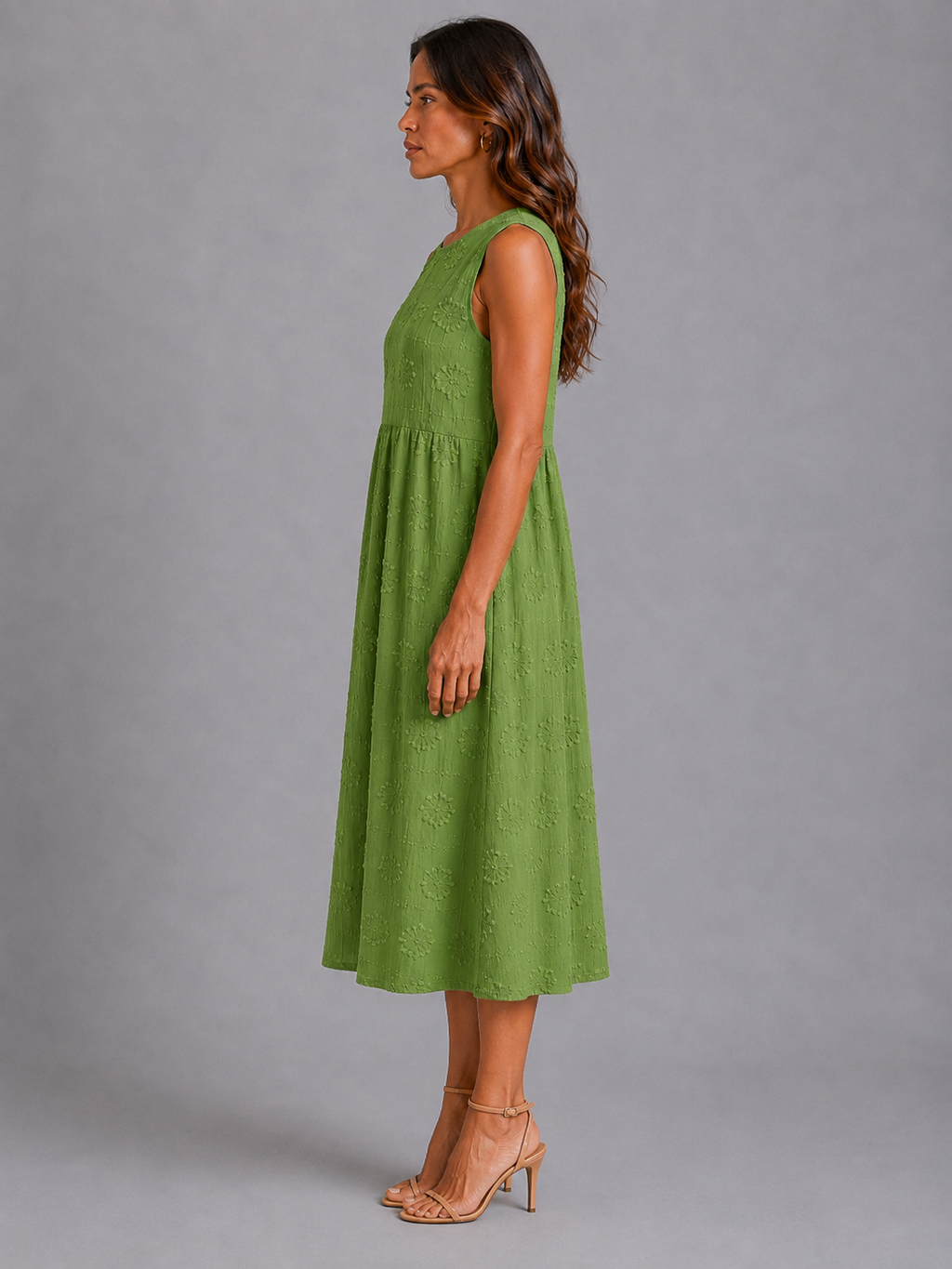 OLIVIA | Vestido Midi Ligero de Día