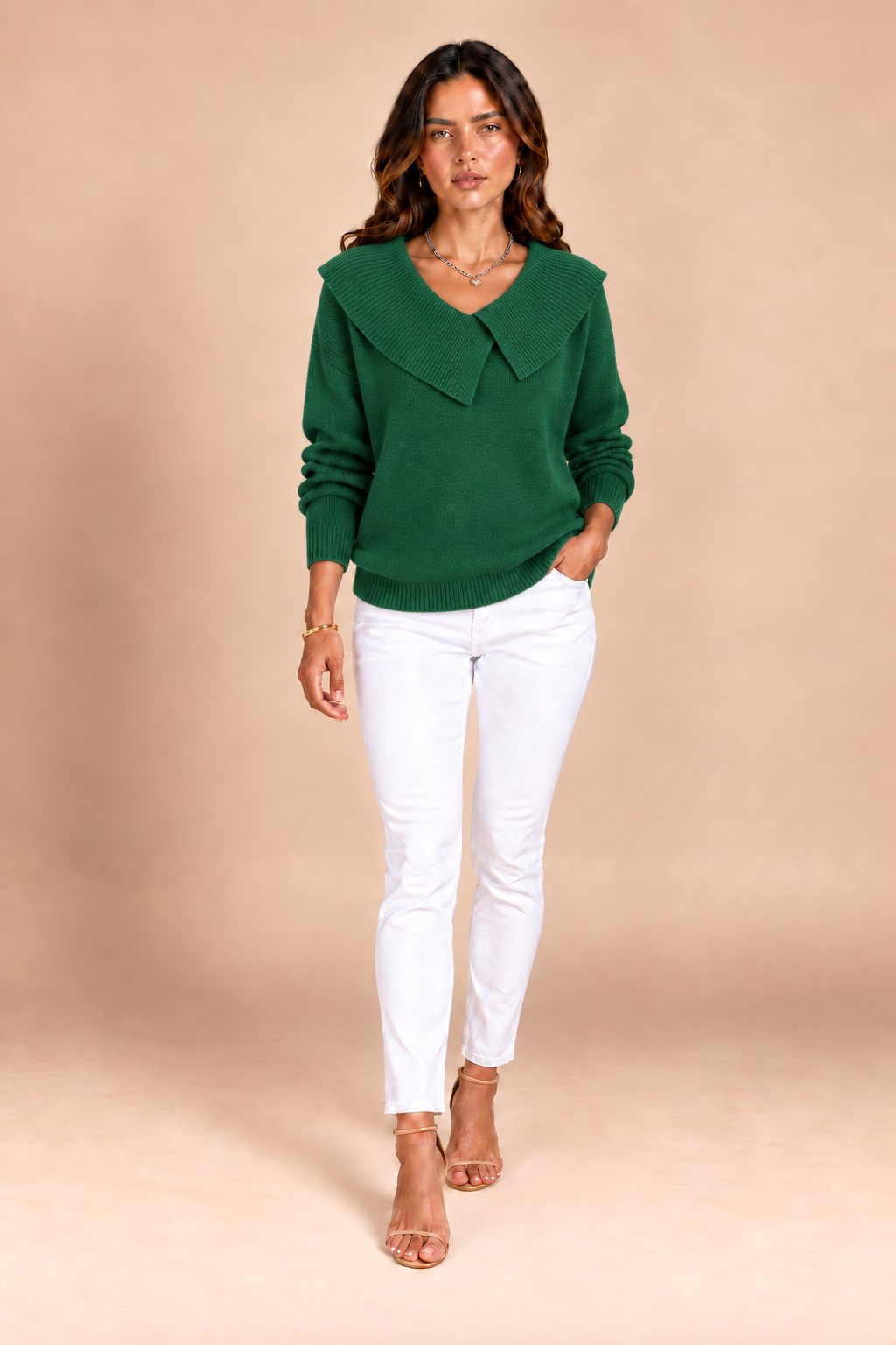 Filiberta | Jersey Cálido con Cuello Alto