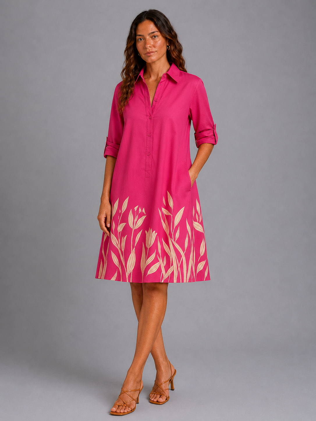 Graciela | Vestido Midi Refinado y Elegante