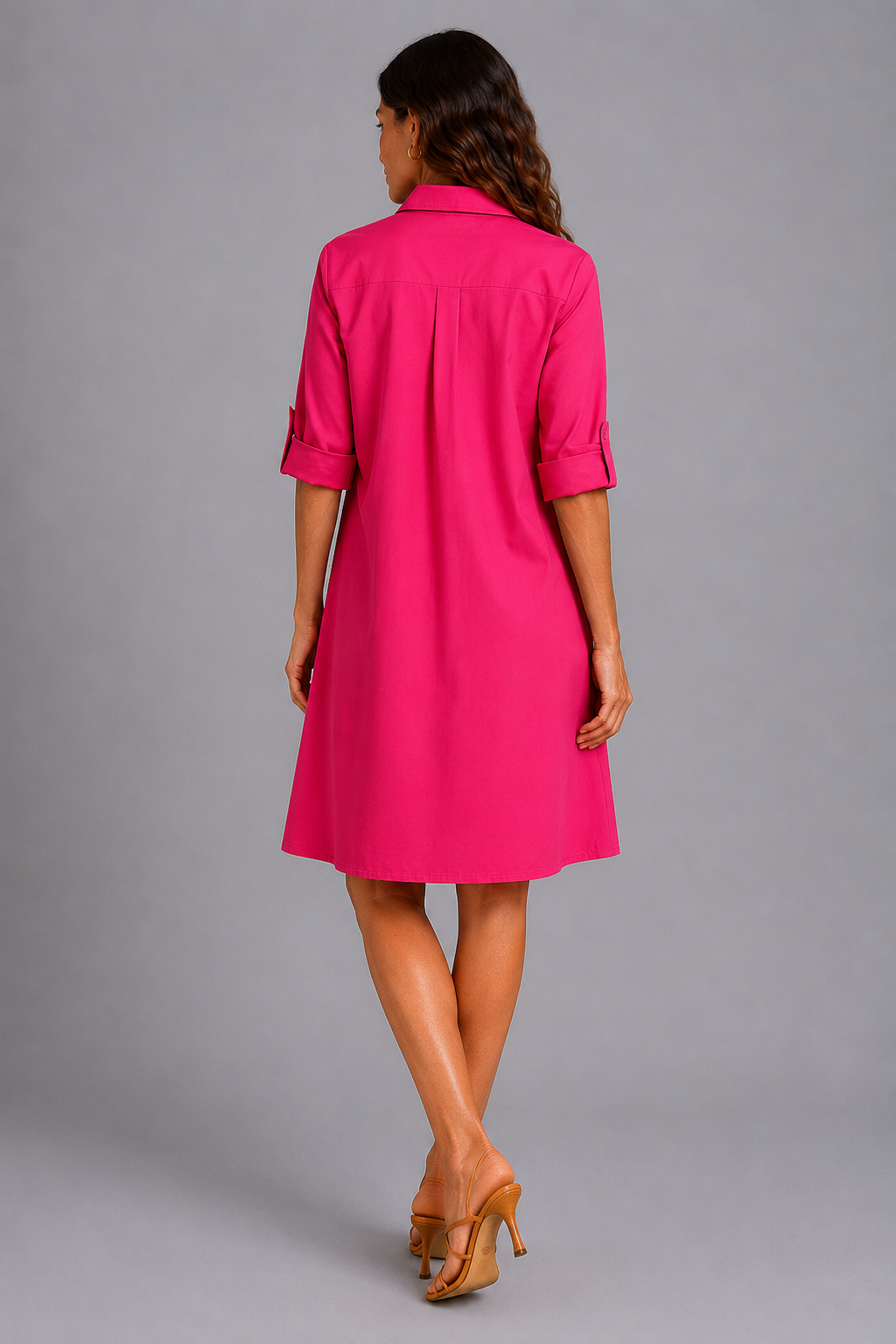 Soléva | Vestido Midi Refinado y Elegante