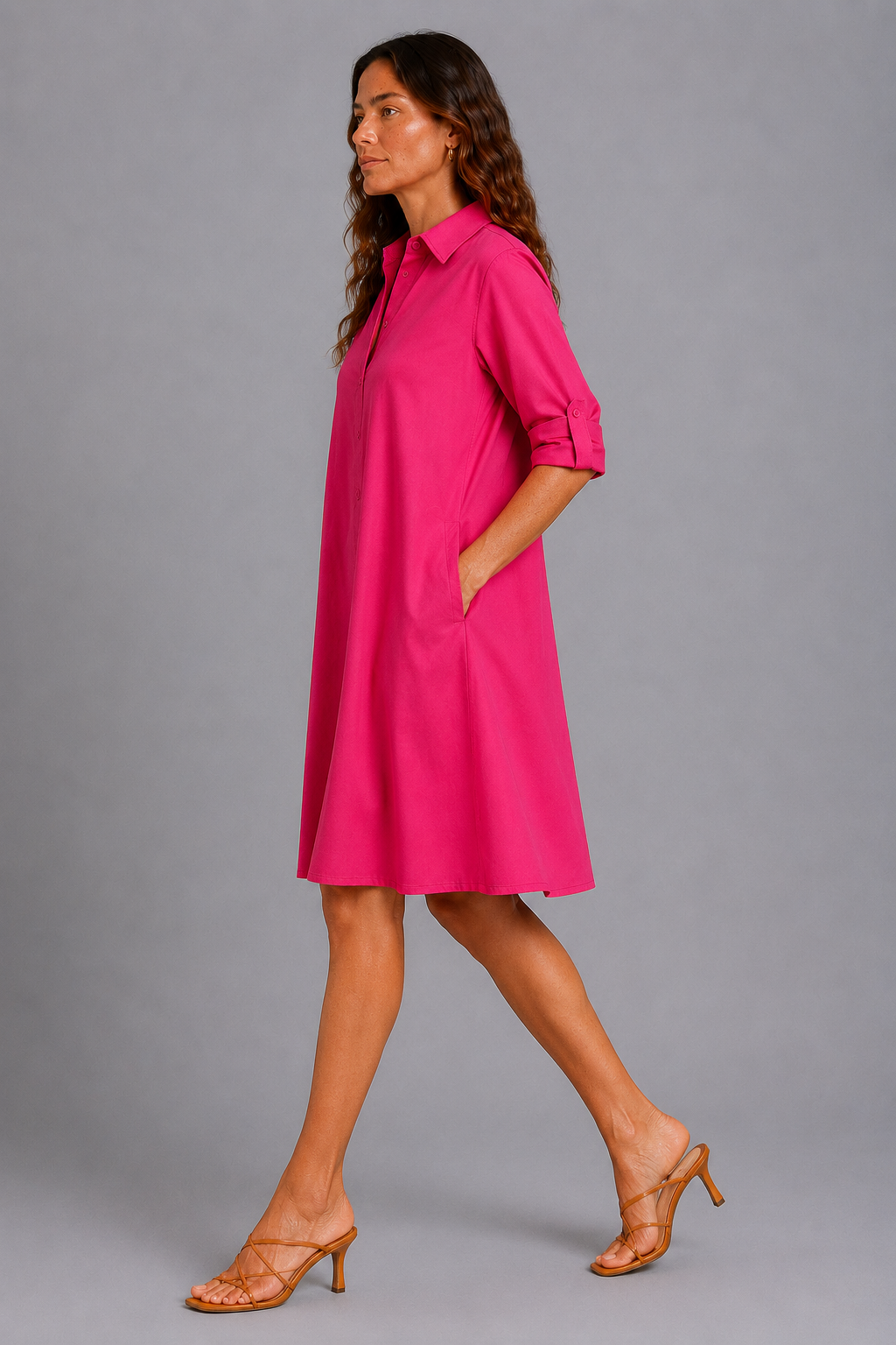 Soléva | Vestido Midi Refinado y Elegante