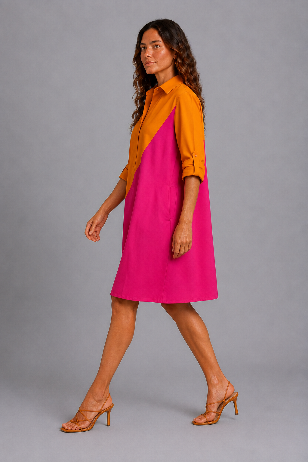 Olivelle | Vestido Midi Refinado y Elegante
