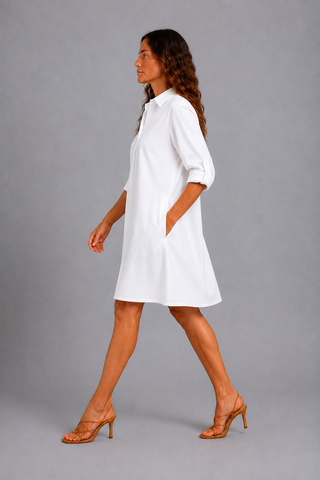 Luvina | Vestido Midi Refinado y Elegante