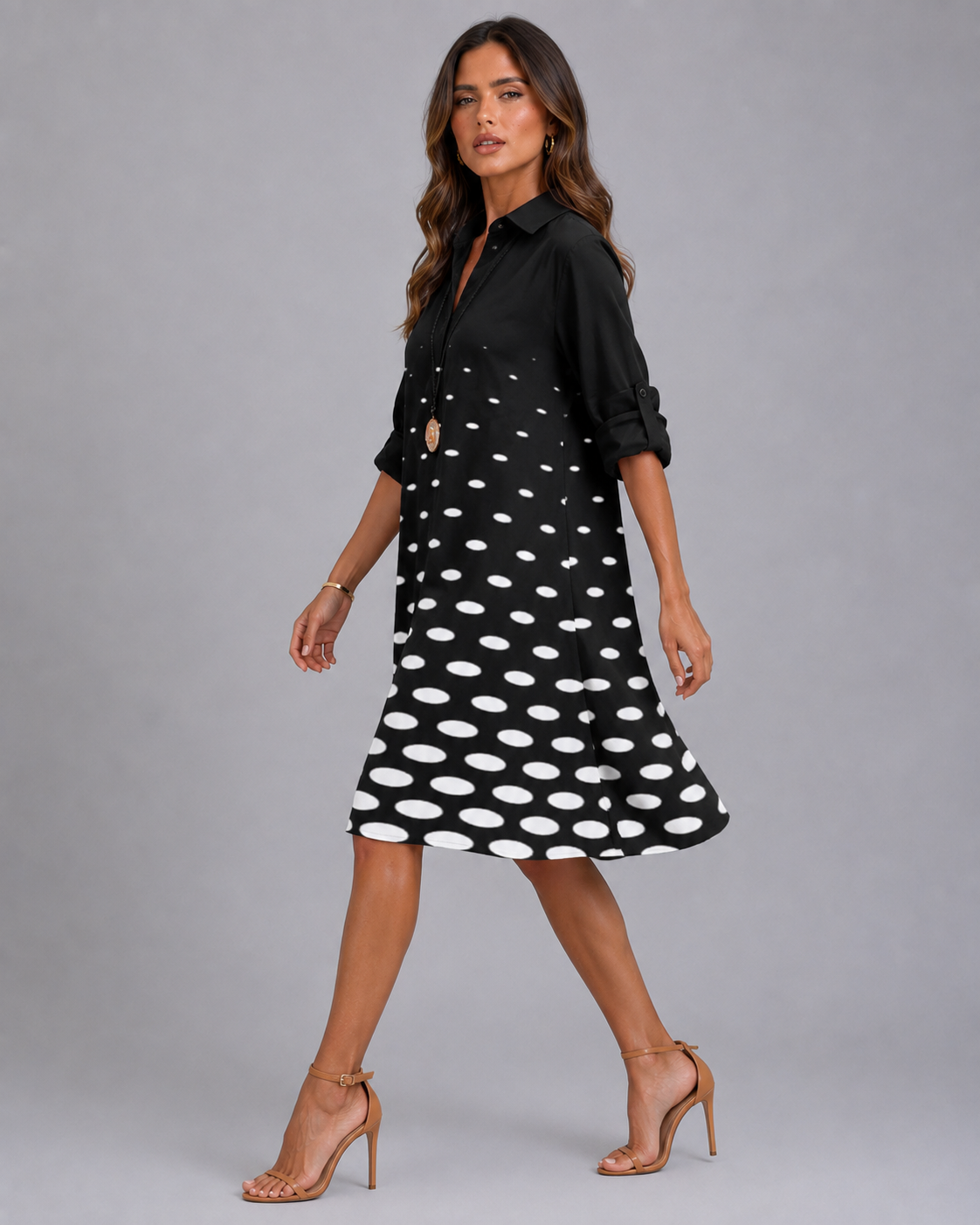 Estellea | Vestido Midi Refinado y Elegante