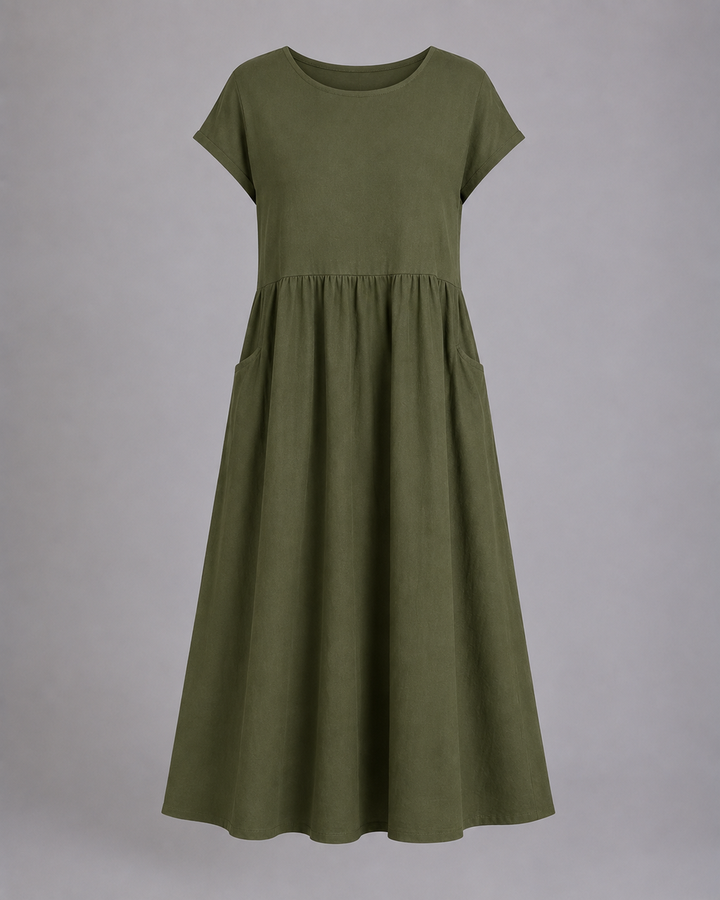 Gabrielle | Vestido Midi Fluido de Elegancia Atemporal