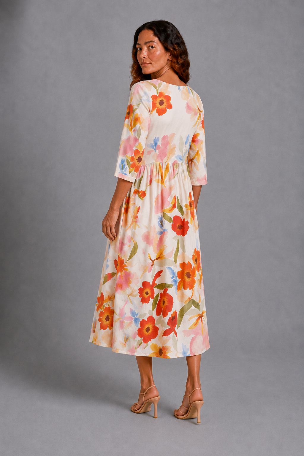 Antígona | Vestido Floral Casual