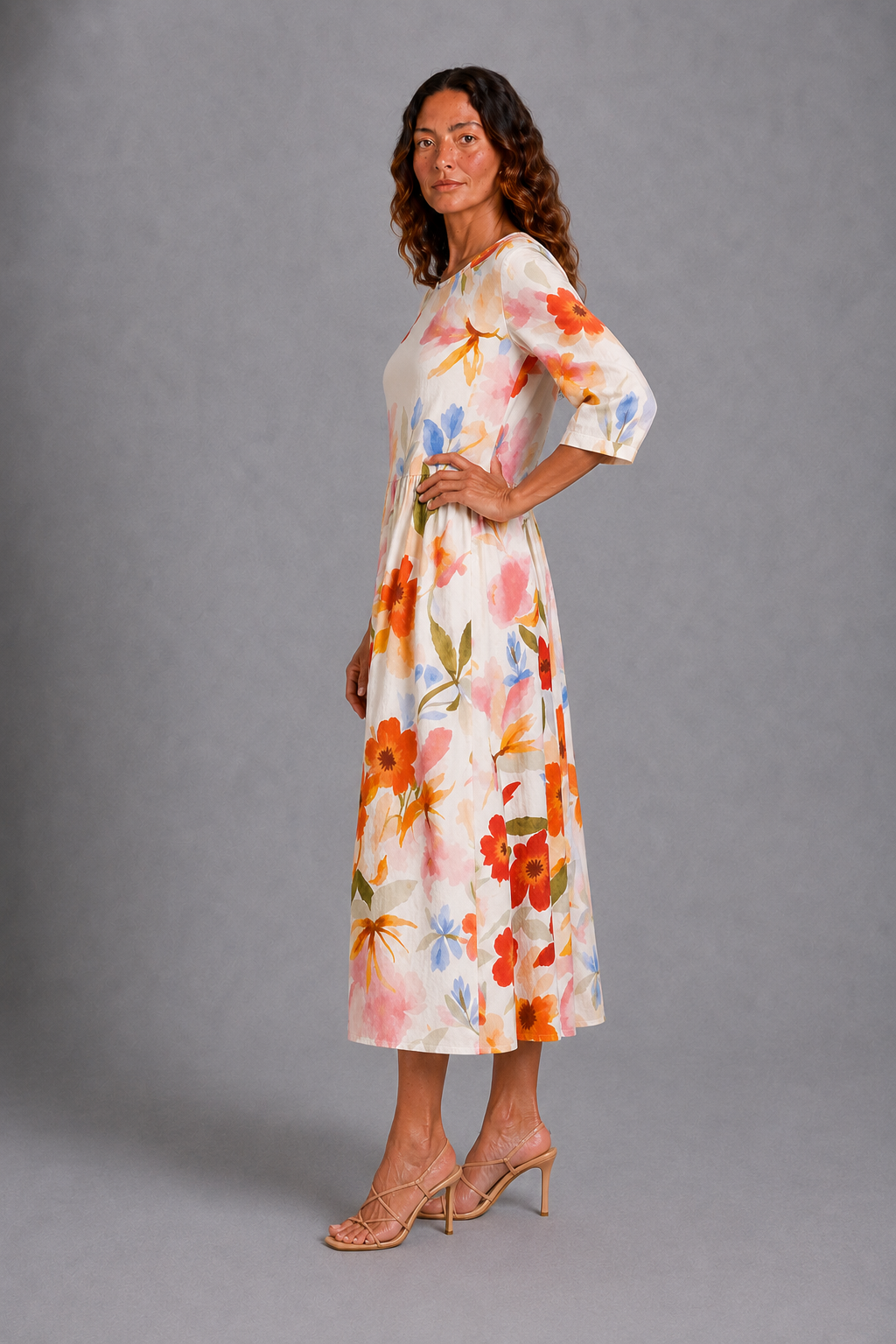 Antígona | Vestido Floral Casual