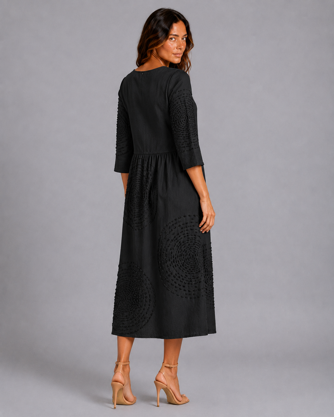 Amalia | Vestido Bordado Casual