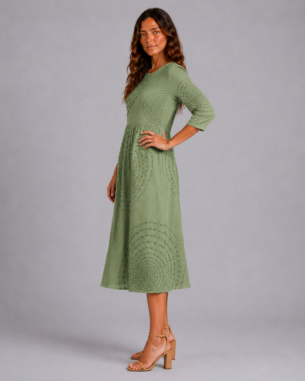 Amalia | Vestido Bordado Casual
