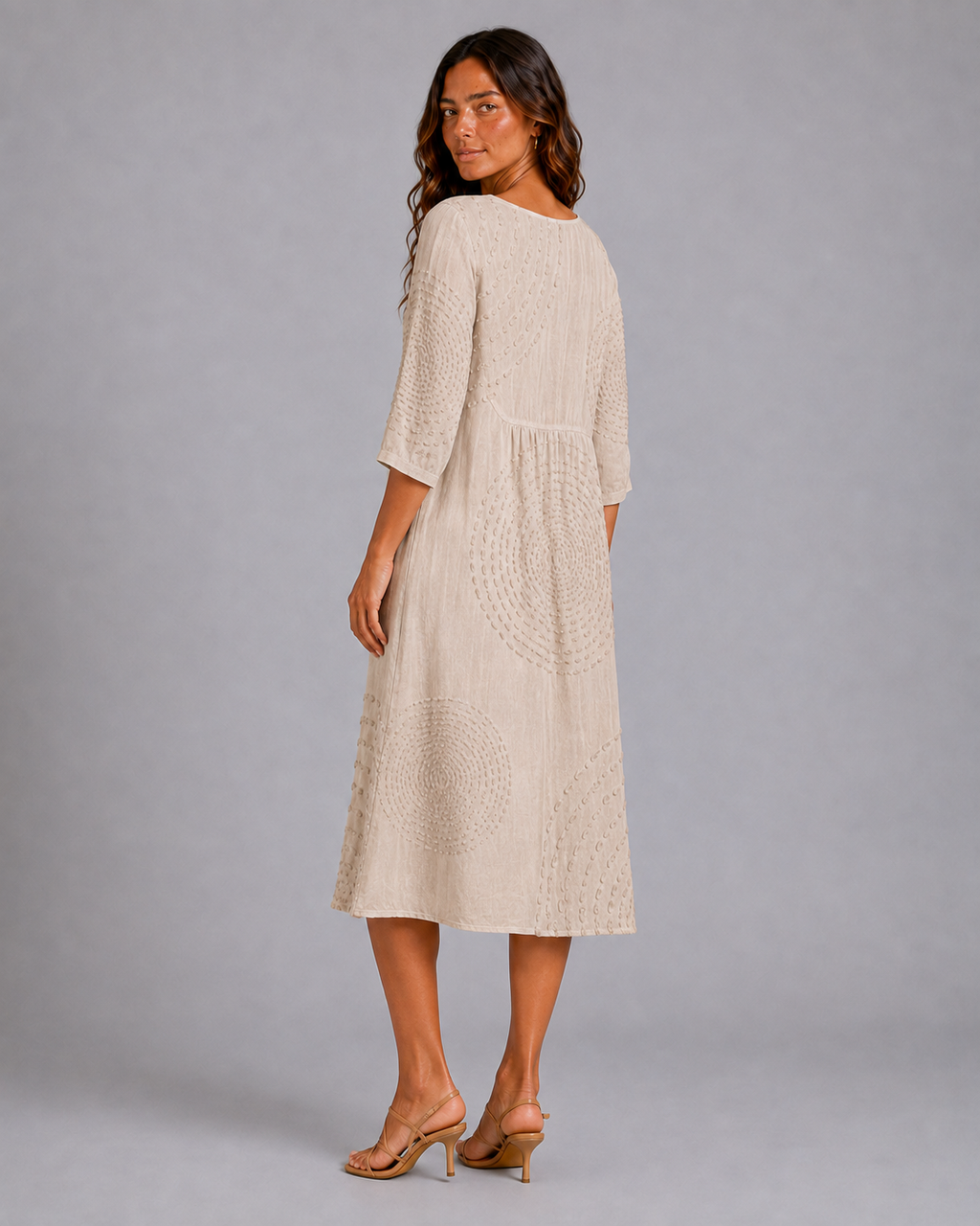 Amalia | Vestido Bordado Casual
