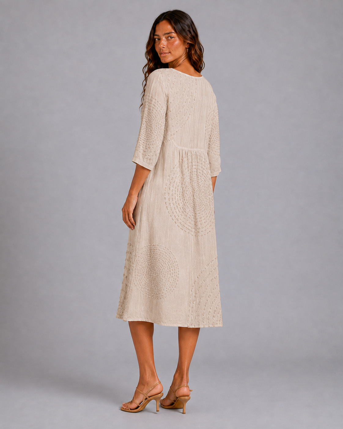 Amalia | Vestido Bordado Casual