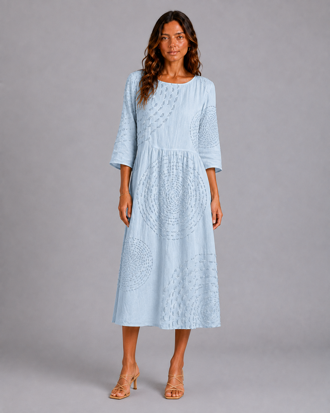 Amalia | Vestido Bordado Casual