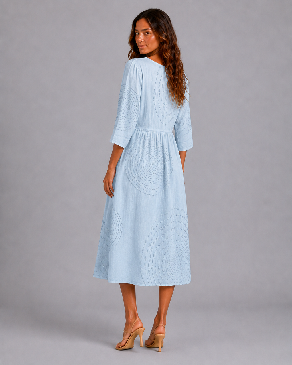 Amalia | Vestido Bordado Casual