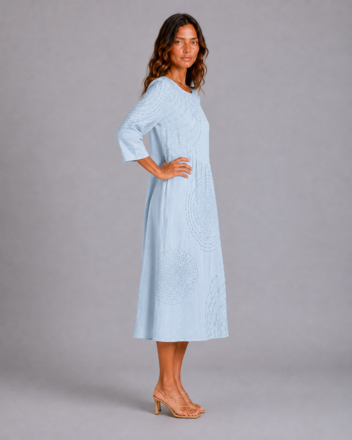 Amalia | Vestido Bordado Casual