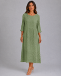 Irene | Vestido Bordado Casual