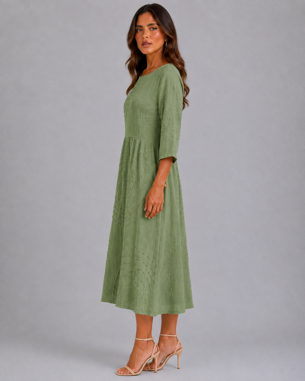 Irene | Vestido Bordado Casual