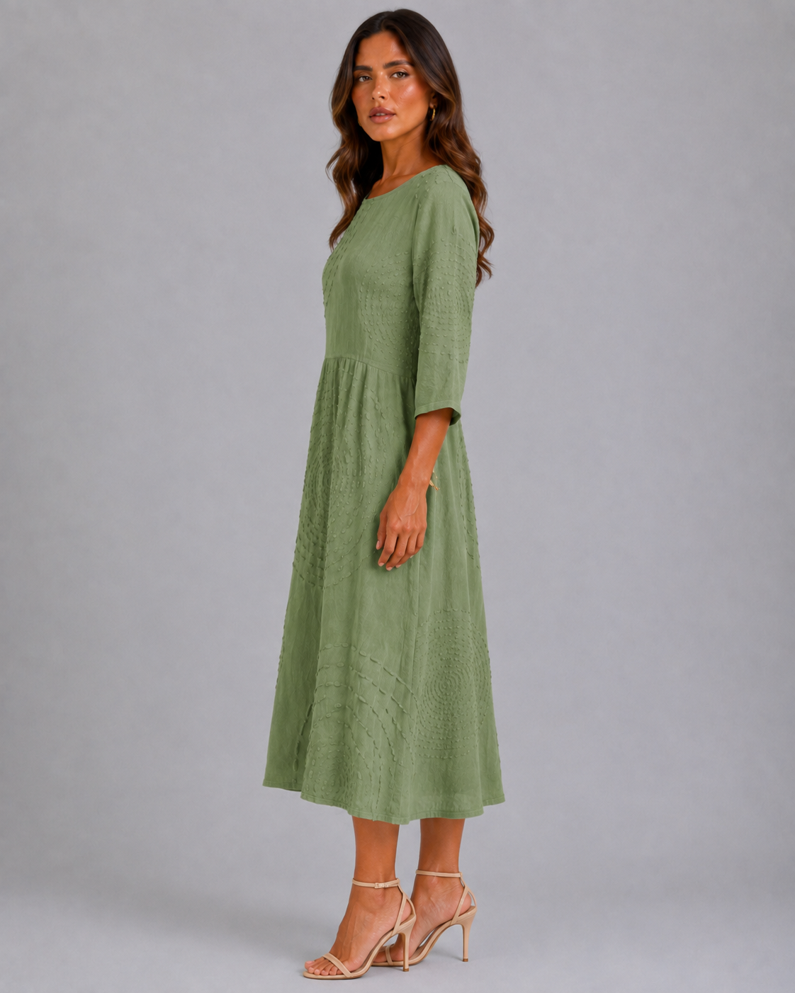 Irene | Vestido Bordado Casual
