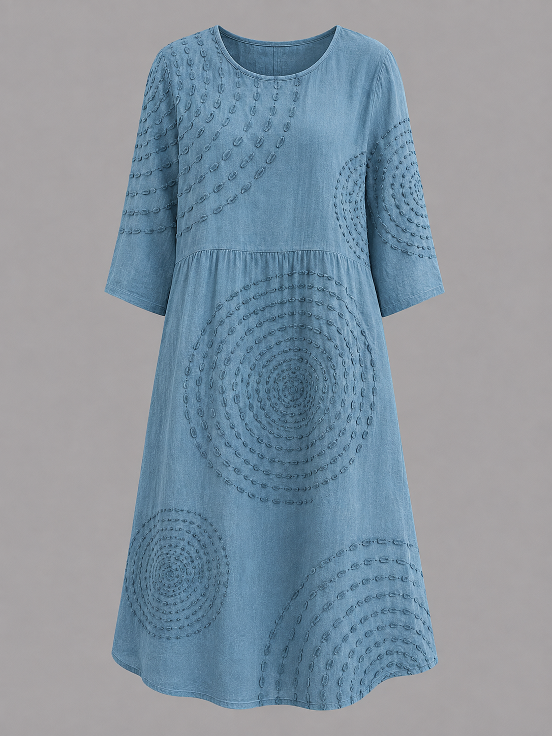 Theodora | Vestido Bordado Casual