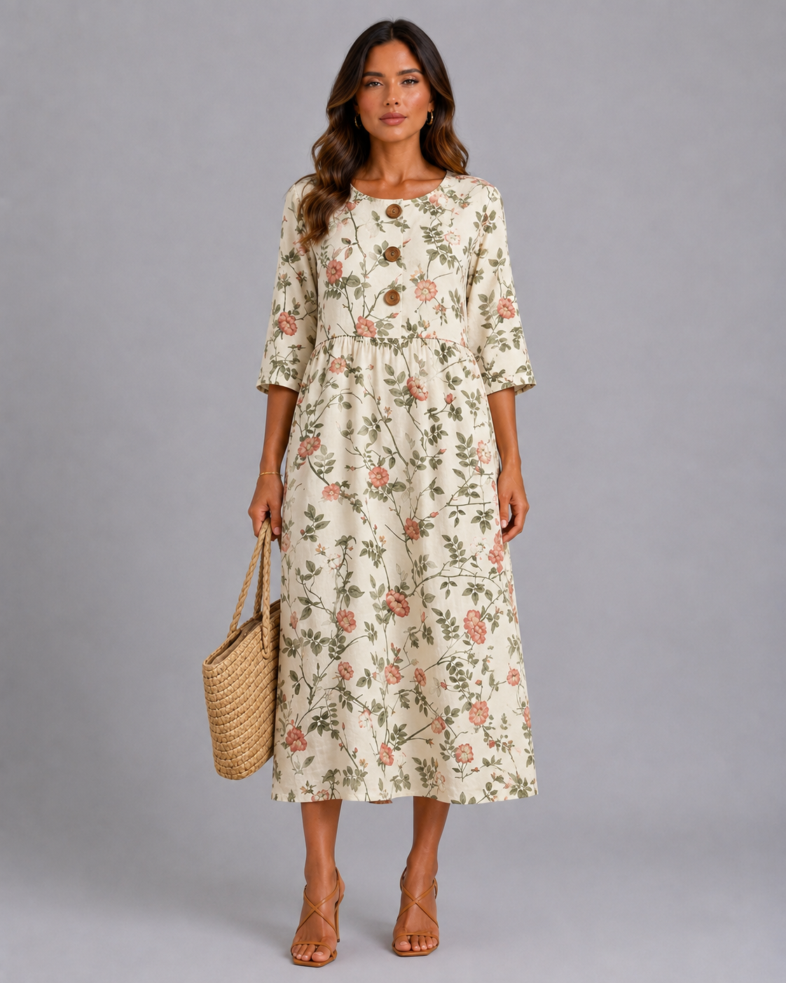Despoina | Vestido Floral Casual