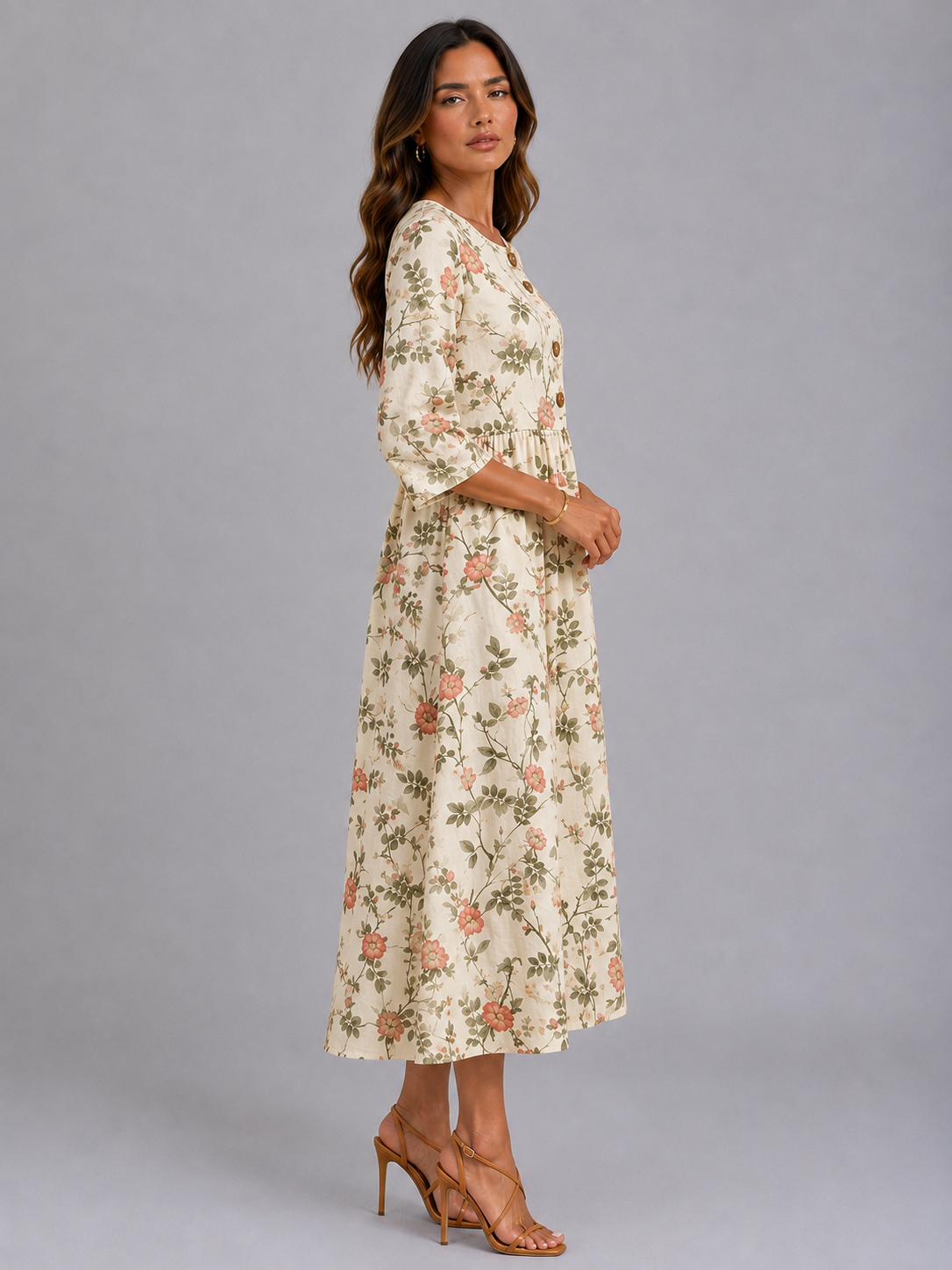Despoina | Vestido Floral Casual