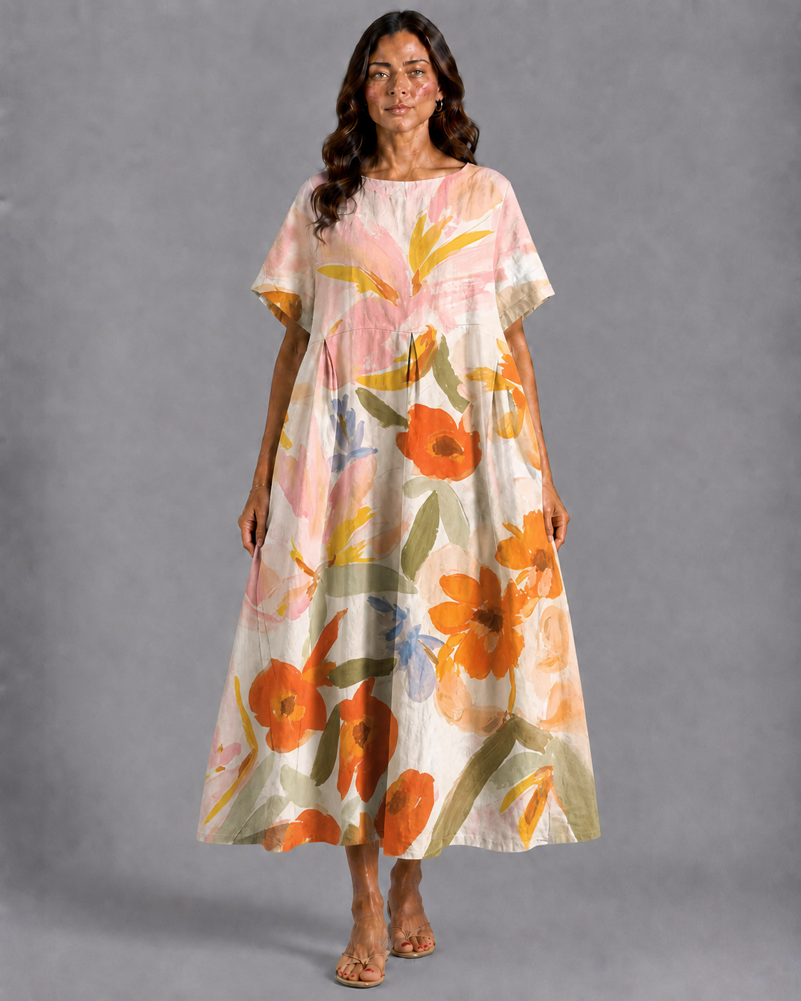 Rosanna | Vestido Floral de Verano.