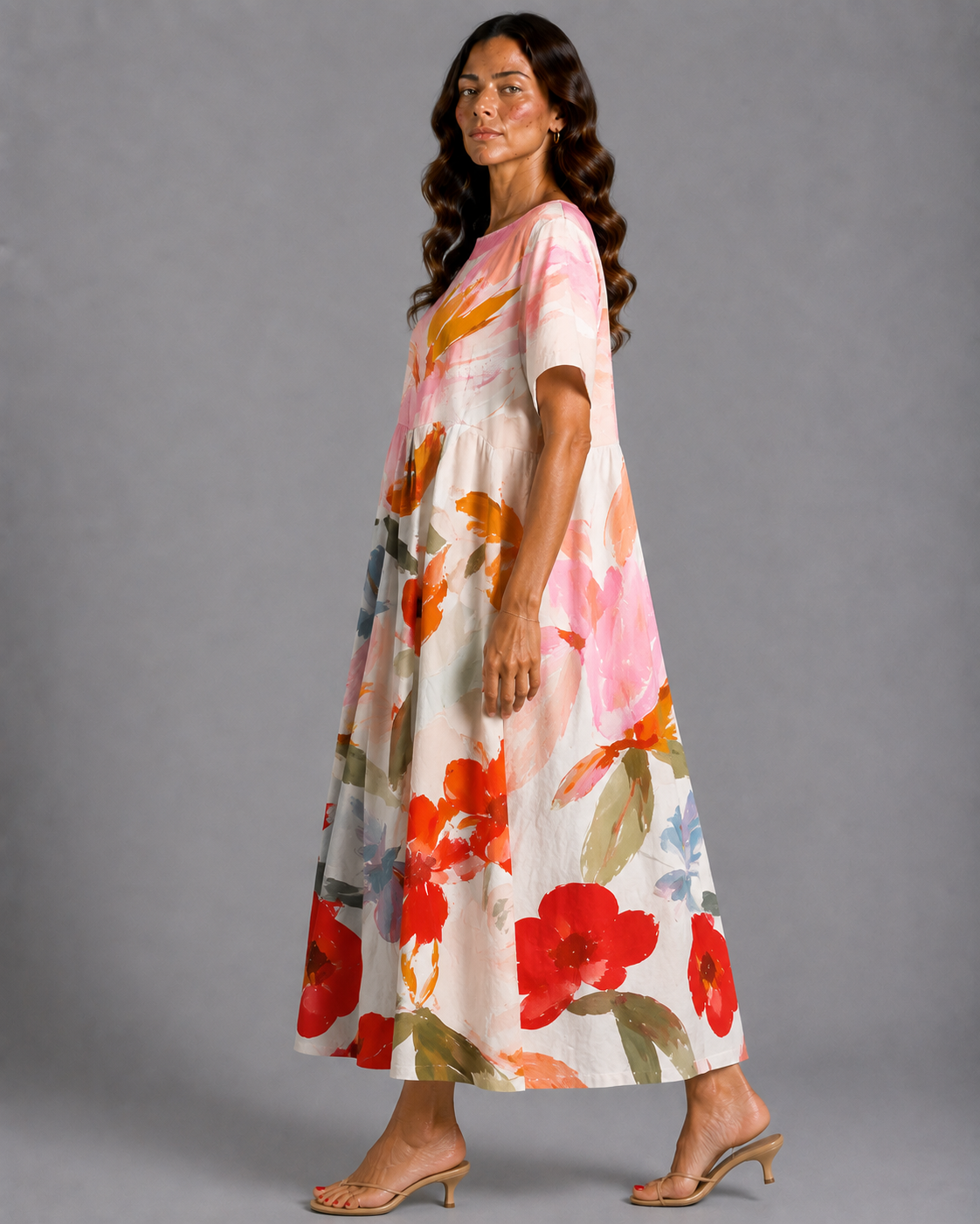 Rosanna | Vestido Floral de Verano.