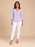 Amabile | Jersey Henley Texturizado con Botones