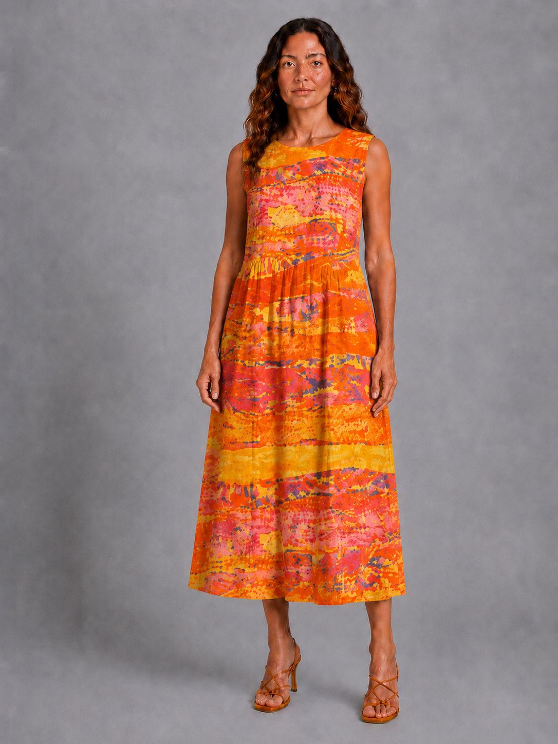 LAURA | Vestido Midi de Día