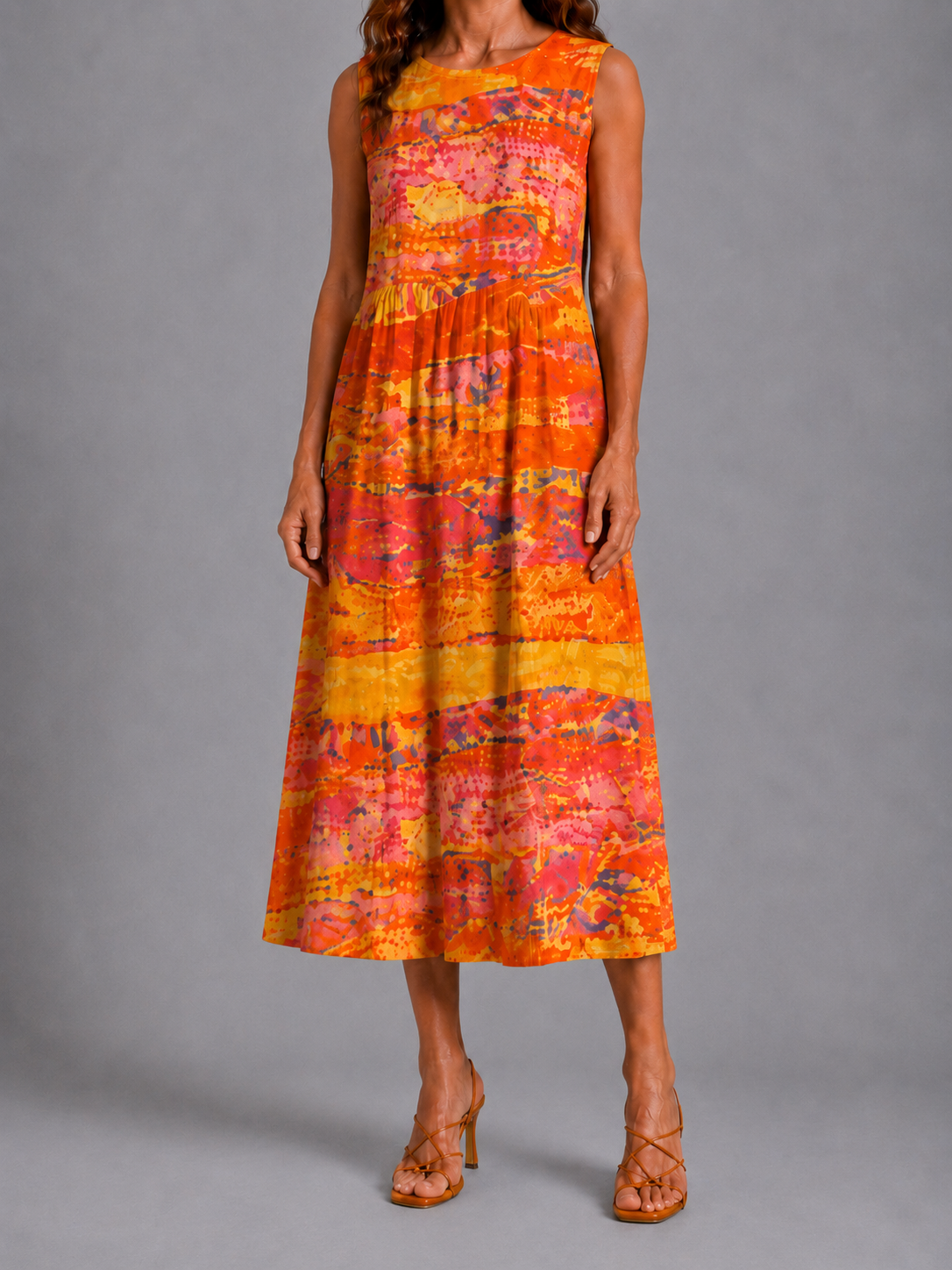 LAURA | Vestido Midi de Día