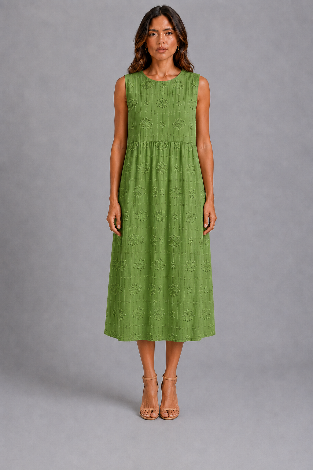 OLIVIA | Vestido Midi Ligero de Día