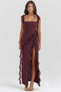 Vestido Amira Ciruela