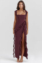 Vestido Amira Ciruela
