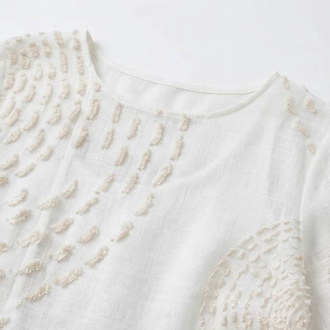 Nica | Vestido Bordado Casual
