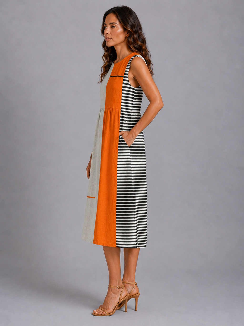 CLARA | Vestido Midi de Día