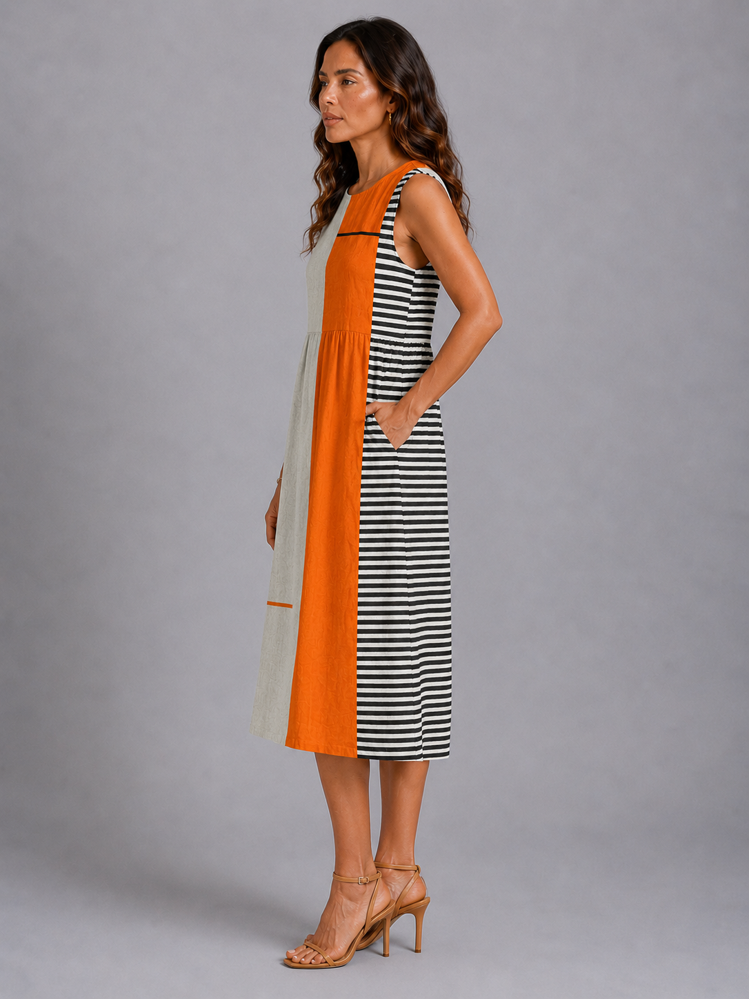 CLARA | Vestido Midi de Día