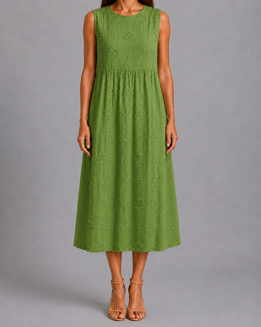 OLIVIA | Vestido Midi Ligero de Día