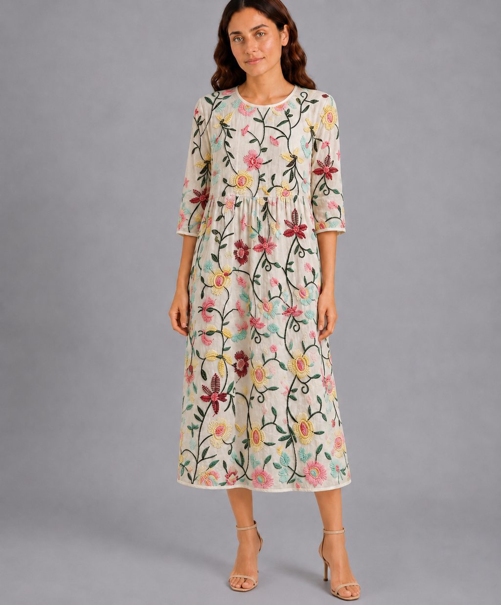 Demetria | Vestido Floral Casual
