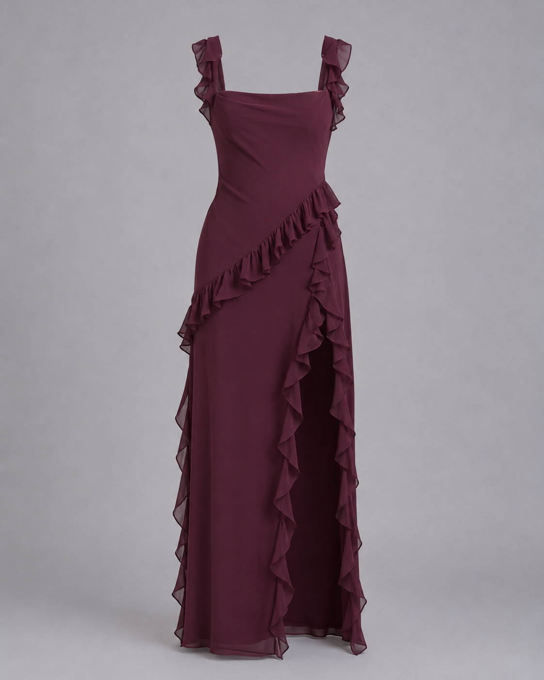 Amira | Vestido Ciruela