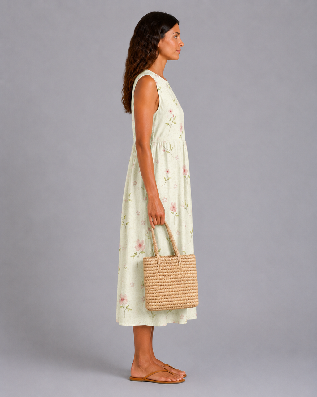 ELENA | Vestido Midi de Día