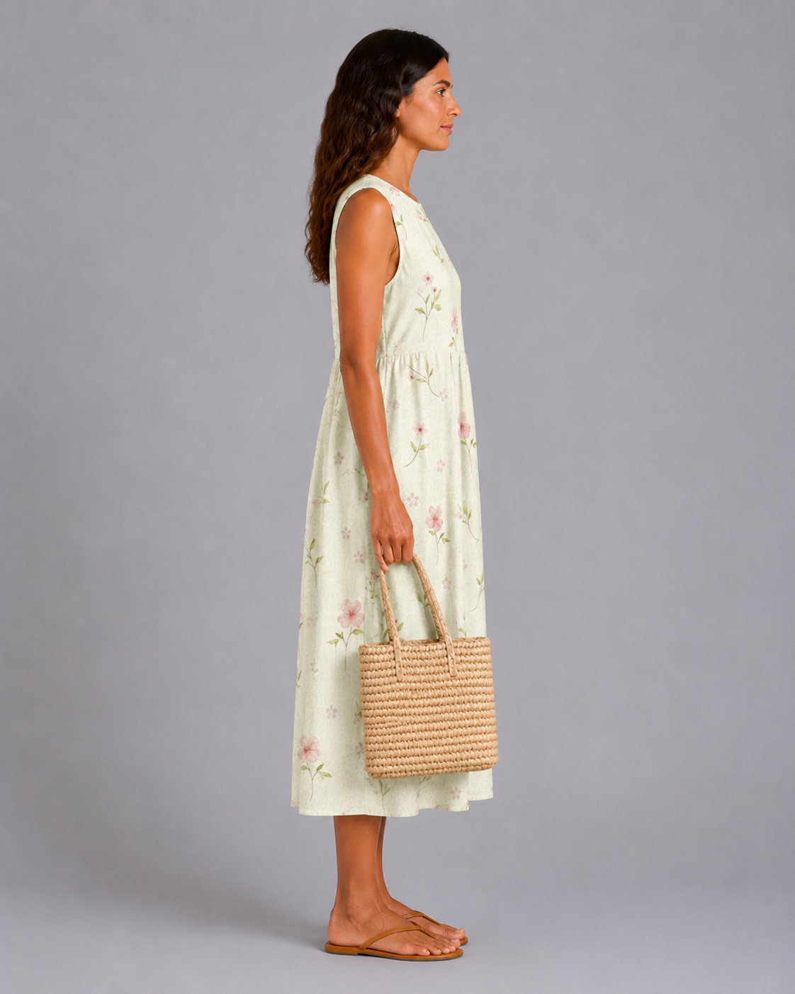 ELENA | Vestido Midi de Día