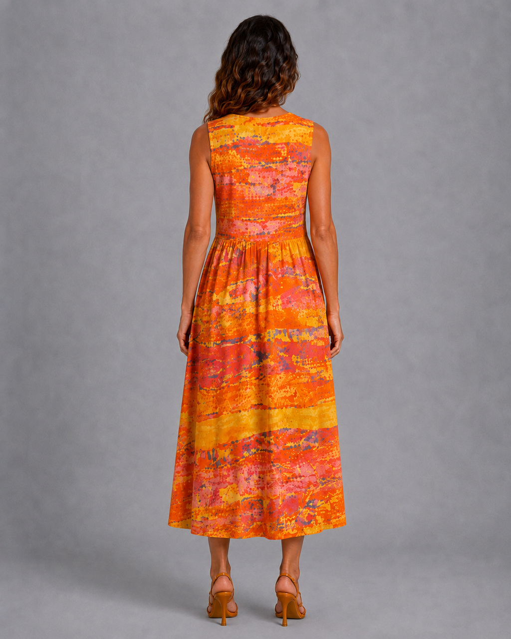 LAURA | Vestido Midi de Día