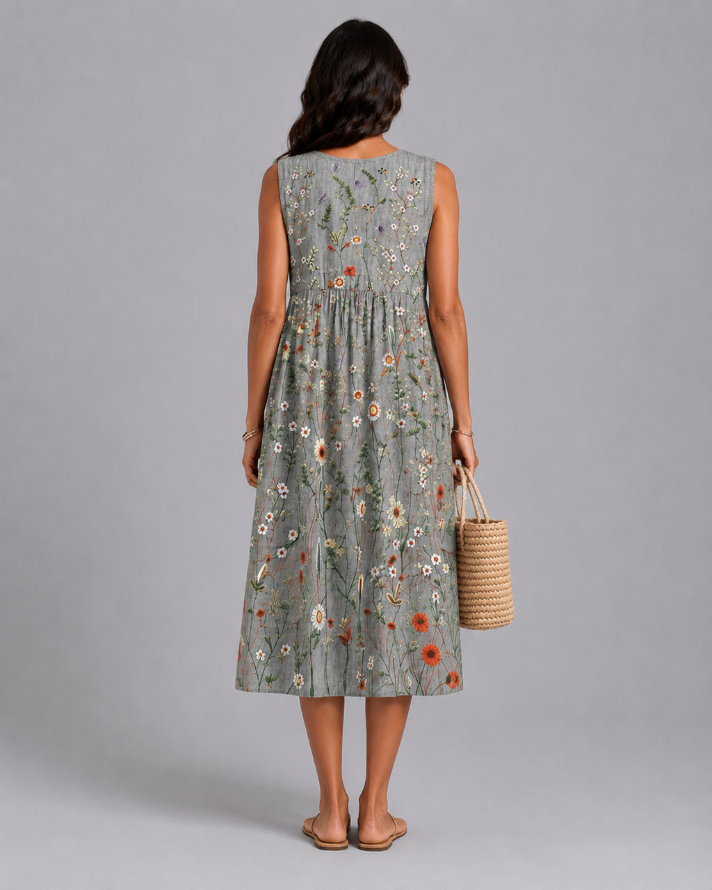 ALESSIA | Vestido Midi de Día